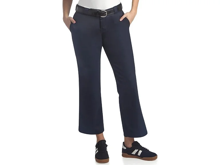 Dickies Women (16 Regular) Work Pants Dark Navy V1