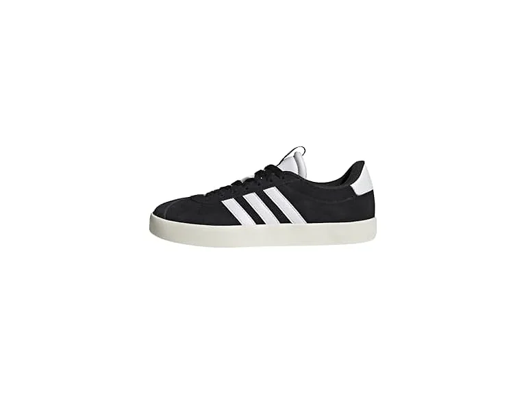 Adidas Womens VL Court 3.0 Sneakers - Black/White/Gold Metallic