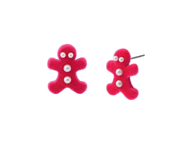 Betsey Johnson Women's Santa Baby Earrings