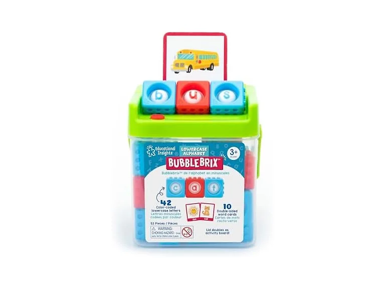 Educational Insights Lowercase Alphabet BubbleBrix