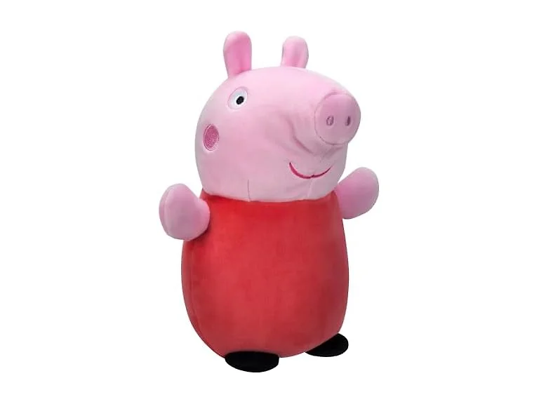 Squishmallows HugMees Original 10-Inch Peppa Pig