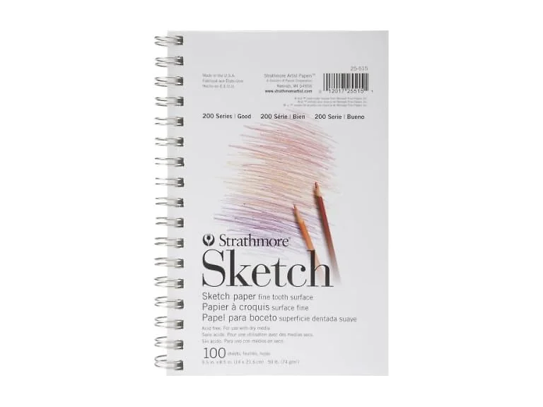 Strathmore 200 Series Sketch Pad, 5.5x8.5 inch