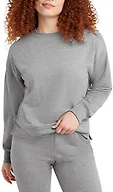 Hanes Women's Originals Plus Size French Terry Sweatshirt, Lightweight Pullover for Women