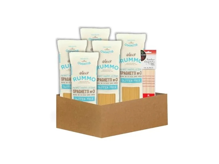 6 Item Set- Rummo Pasta Spaghetti & Chop Sticks