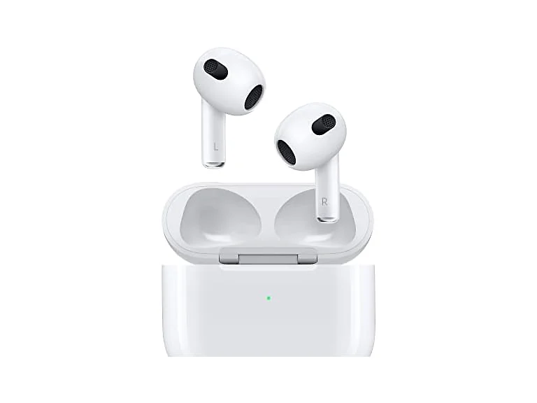 Apple AirPods with Lightning Charging Case (3rd Gen) Renewed Premium)
