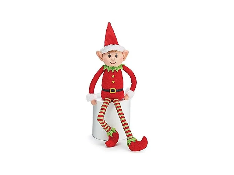 Plush Little Elf Soft Stuffed Santa Helper