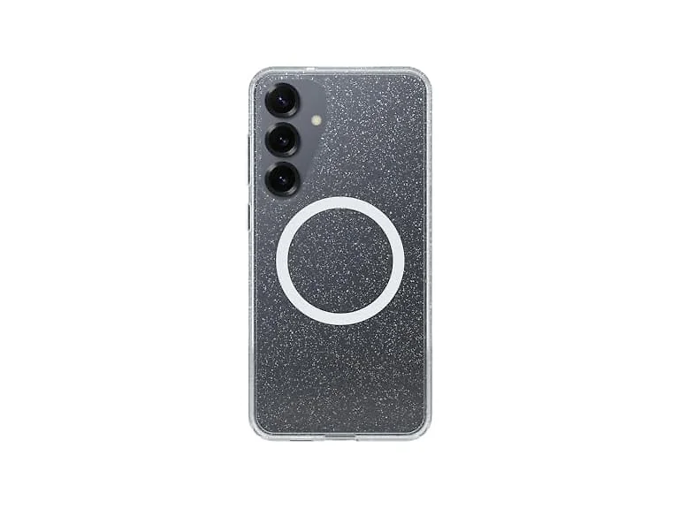 OtterBox Samsung Galaxy S25+ Symmetry Series Case - Stardust Clear/Glitter