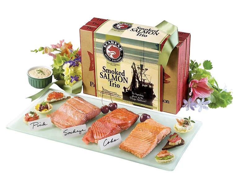 SeaBear Smoked Salmon Trio