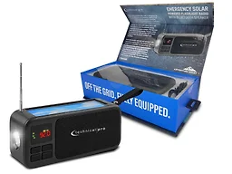 Technical Pro TPROO-R450BTS-B Solar Radio BT Speaker LED Bla