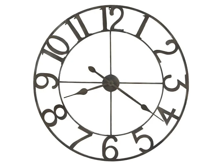 Howard Miller Arcadia Wall Clock Silver