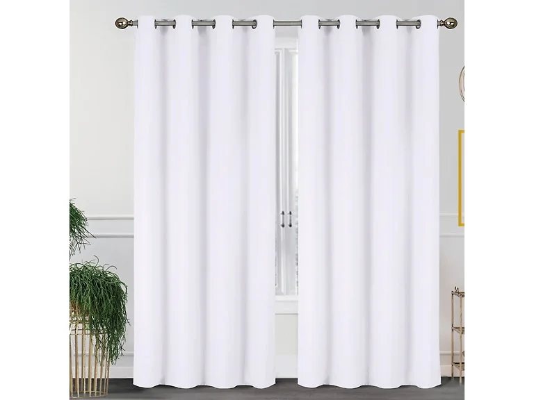 Room Darkening 84" Curtains: Your Choice Color