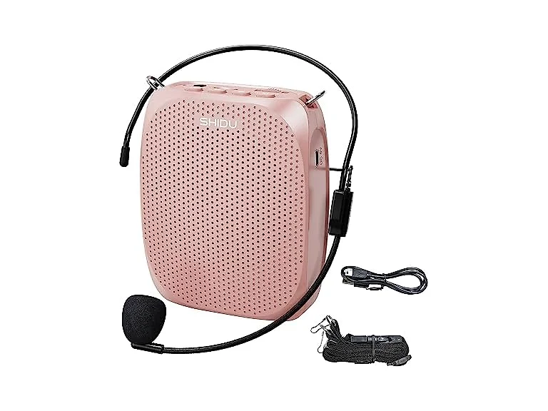 SHIDU Rose Gold Portable Voice Amplifier