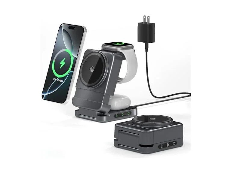 FREEFISH 3 in 1 Wireless Charging Station