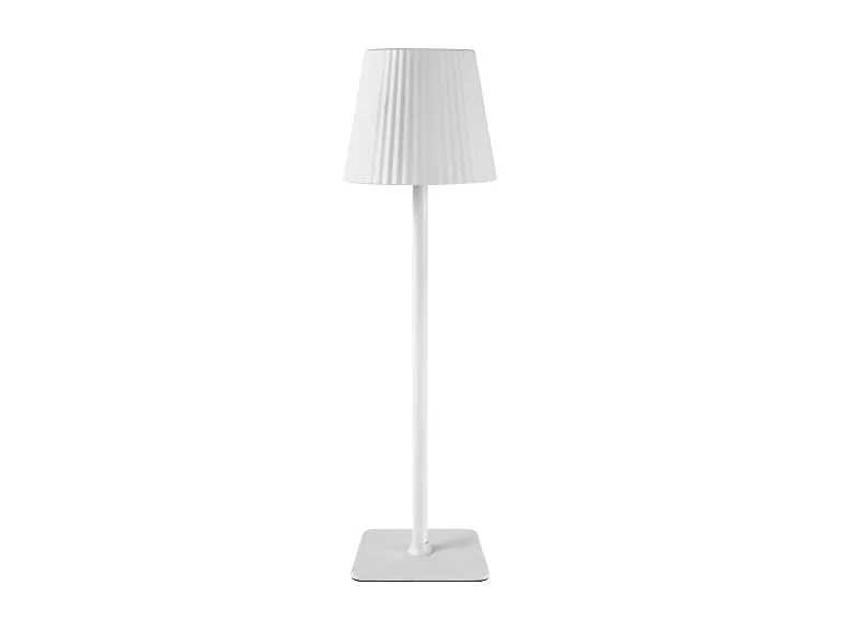 Mikasa 14.8" White Rechargeable LED Lamp