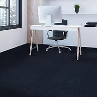 Mohawk Home Peel and Stick Carpet Tiles 18x18 Inch Indoor Outdoor Polyester, Stain Resistant, Easy DIY Install (10 Tiles, 22.5 Sq Ft,Blue Rib)