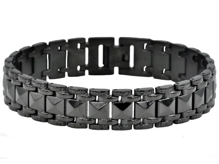 Pyramid Link Bracelet