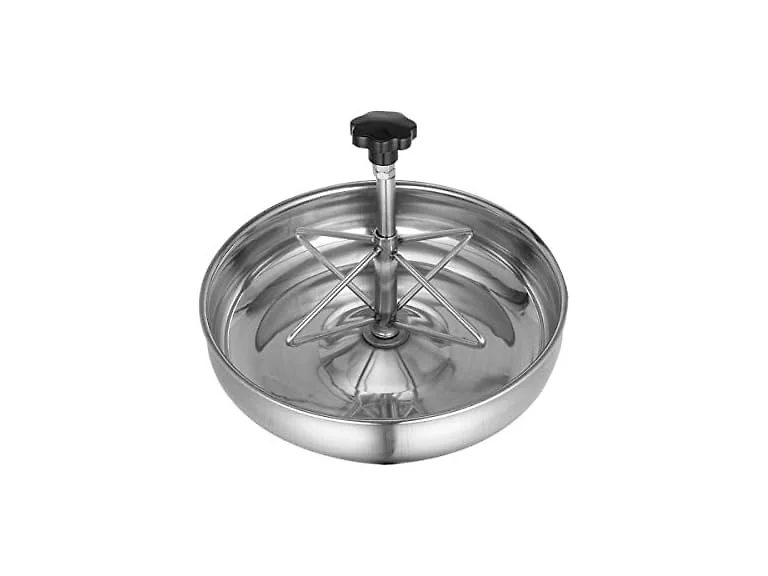 YARNOW Pig Feeder Stainless Steel Pig Feeding Bowl