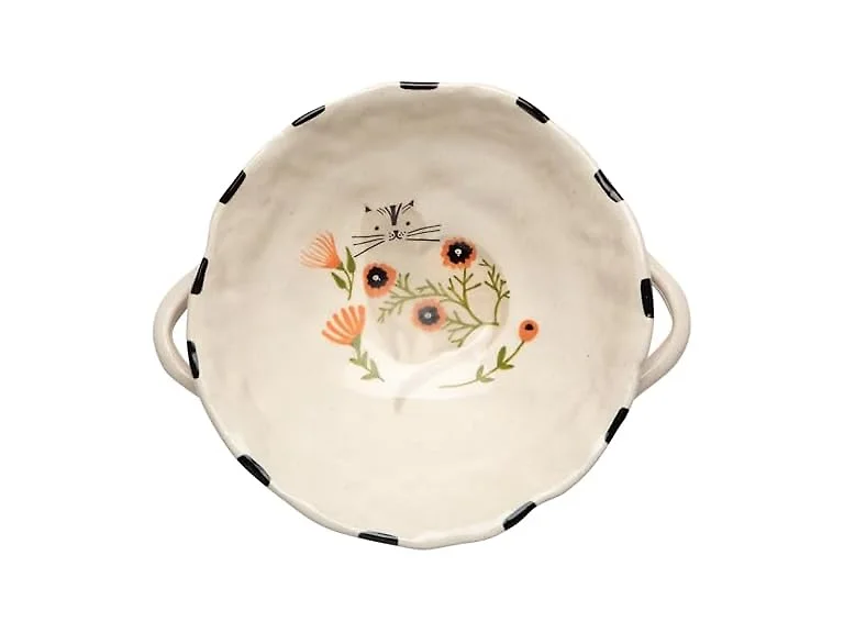 Danica Studio Catbloom Footed Bowl