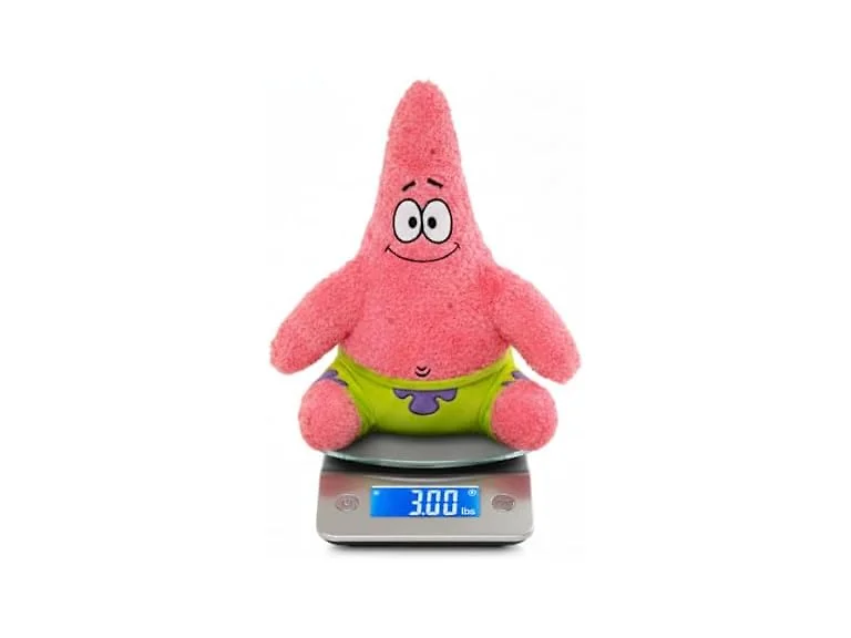 Patrick Star  Calming 3Lb Weighted Cuddle Pillow Buddy