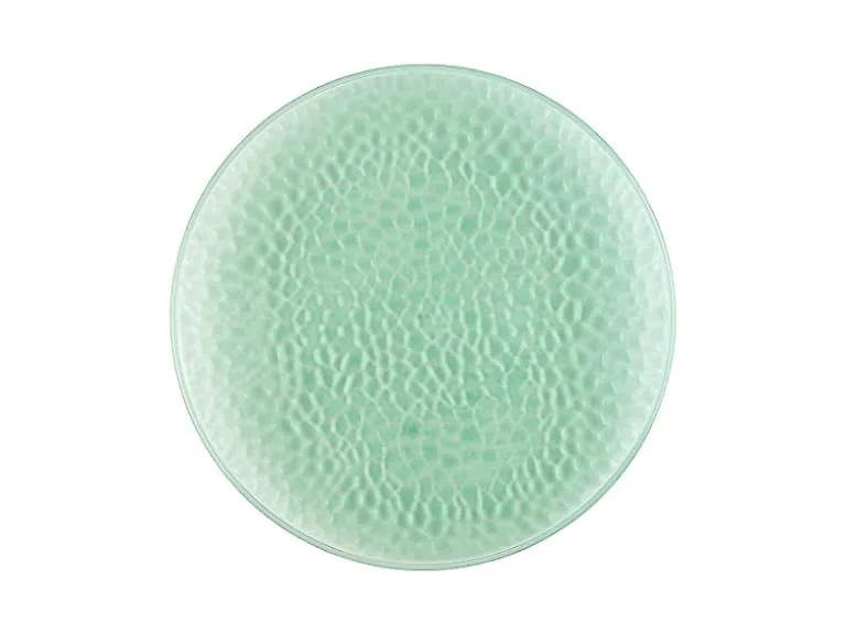 Green Hammered Chargers - 13" - 48 CT