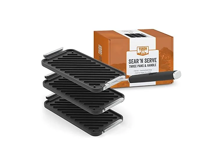 Yukon Glory SEAR 'N SERVE Cast Iron Grill