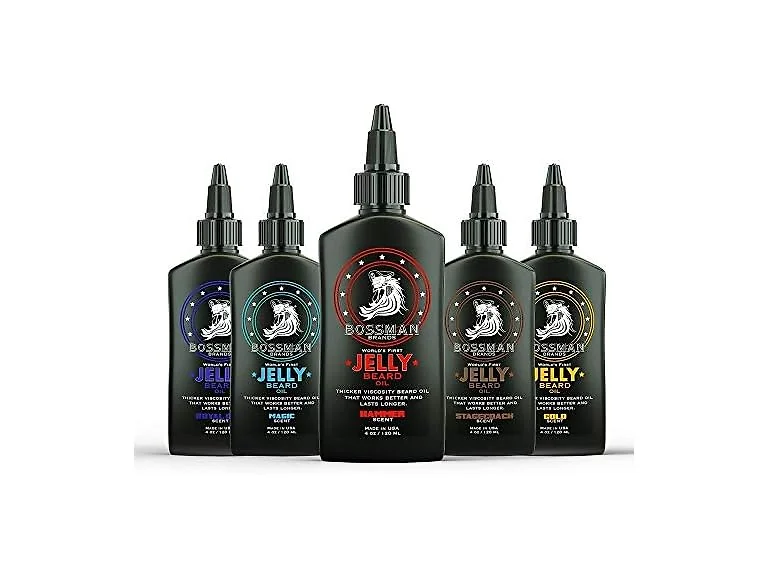 Bossman Jelly Beard Oil Variety Pack -