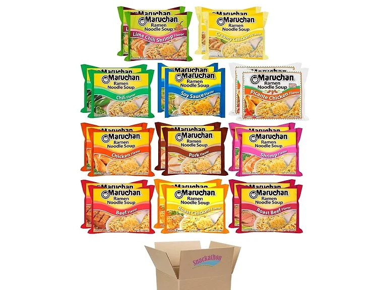 24Pk Maruchan Ramen Noodle Soup Variety
