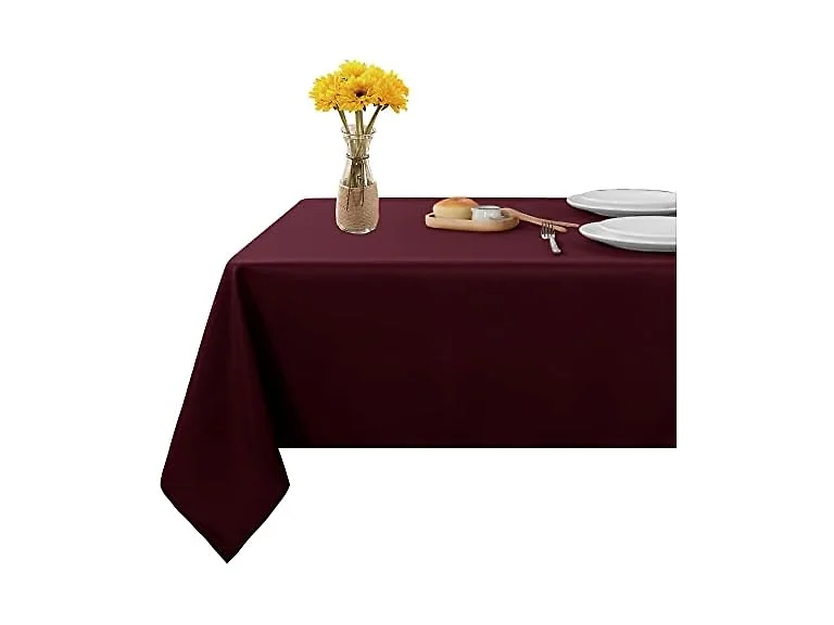 Fitable Rect Tablecloth Stain and Wrinkle