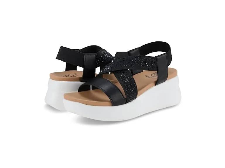 Daisy Fuentes Womens Wedge Sandals Frill