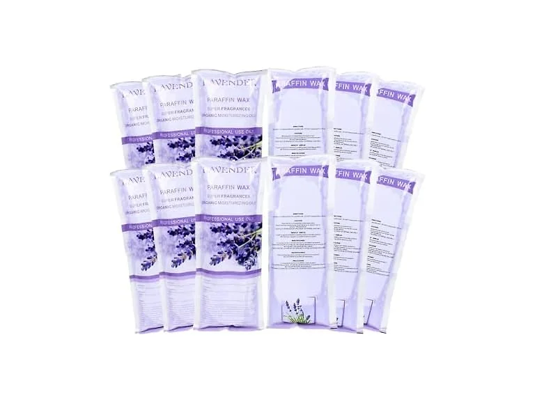 Paraffin Wax Refills, 12 Pack Lavender
