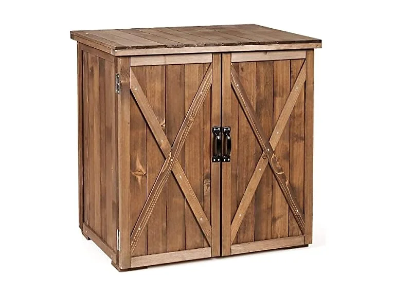 GRAFFY Garden Wooden Storage Shed