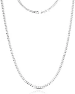 LUCKY2+7 BC627525040070 Silver Chain for Men