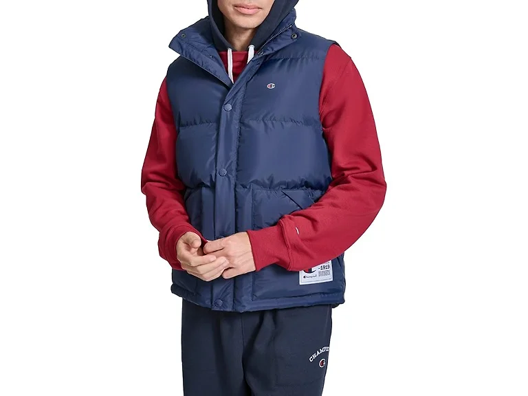 Champion Men (S) Puffer Logo Vest