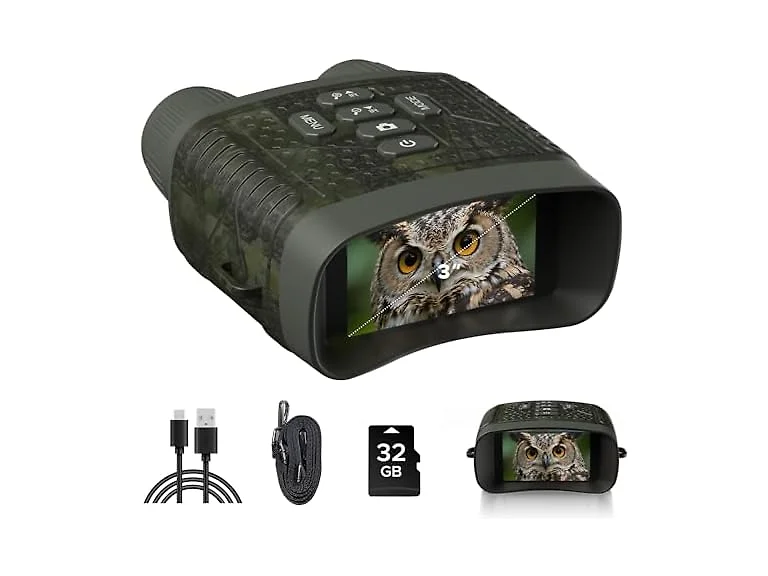 10x Zoom 4K Night Vision Binoculars 