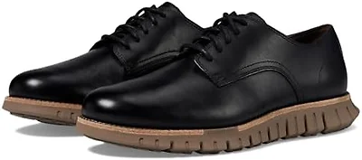 Cole Haan Mens Zerogrand Remastered Plain Toe Oxford, Black/Irish Coffee, 7.5-M US