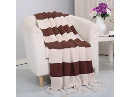 Vintage Plaid Fluffy Throw Blanket