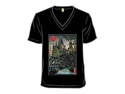 School of Magic Woodblock