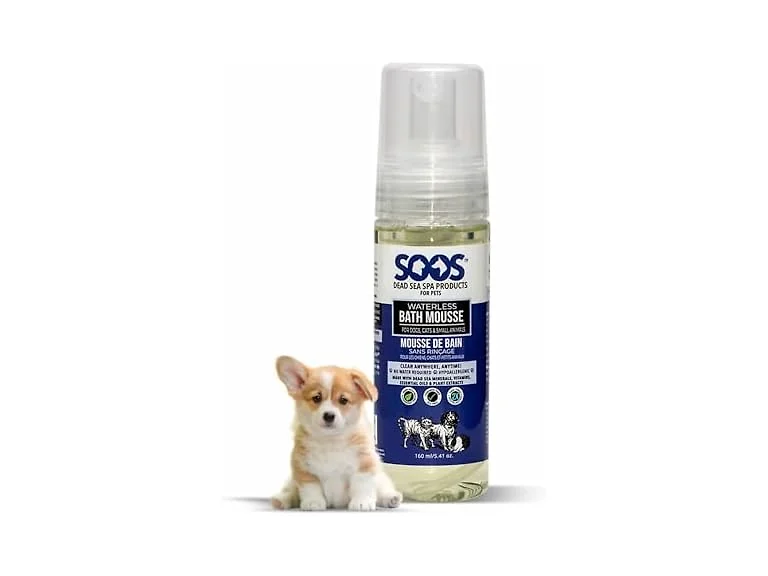 Soos Pet Waterless Bath Mousse for Dogs and