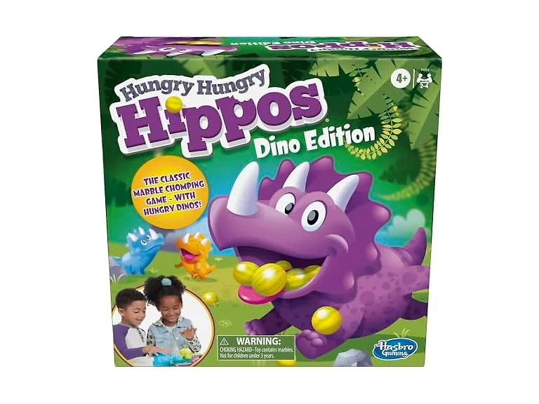 Hungry Hungry Hippos Dino Edition Board Game