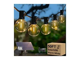 G40 Solar Lights 50FT