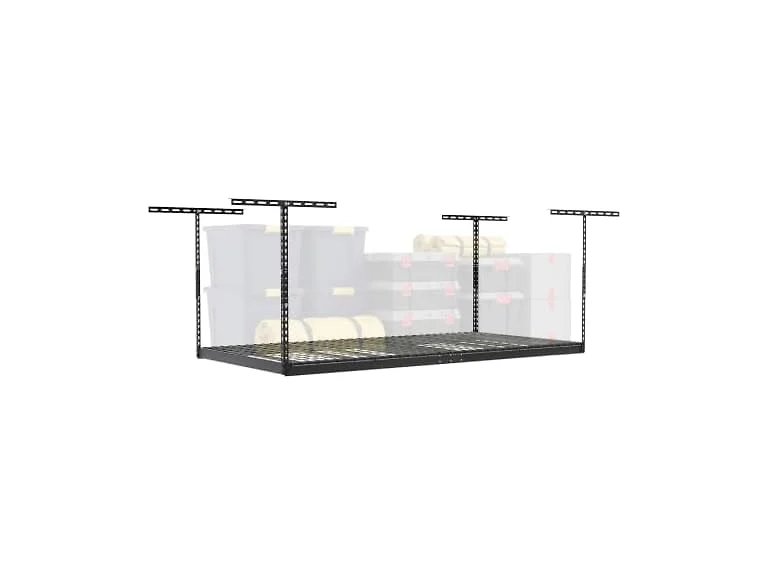 SafeRacks Gray 4x8 Overhead Storage Rack