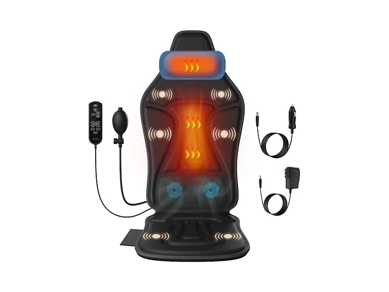 Massage Seat Cushion with Heat (Open Box)