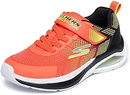Skechers Microspec Max Velocity, Orange/Black/Yellow, 10.5