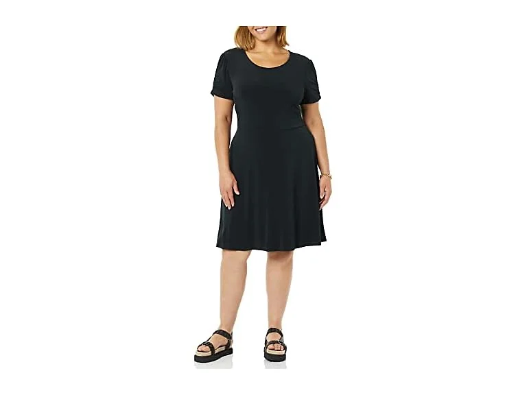 Amazon Essentials Women (M) Gathered Short Dress