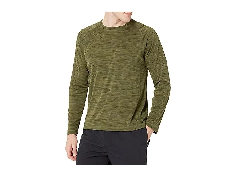Amazon Essentials Men Long-sleeve Quick-dry 50 Tee