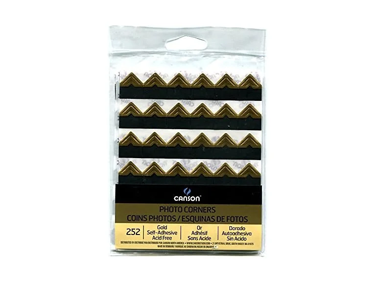 CANSON 100510401 Self Adhesive Photo Gold