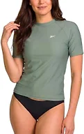 Reebok BOS-B0GPF74P4W Large Reebok Womens S/S Rash G