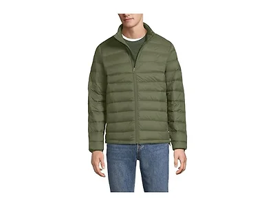 Lands' End Mens Wanderweight Down Jacket Large