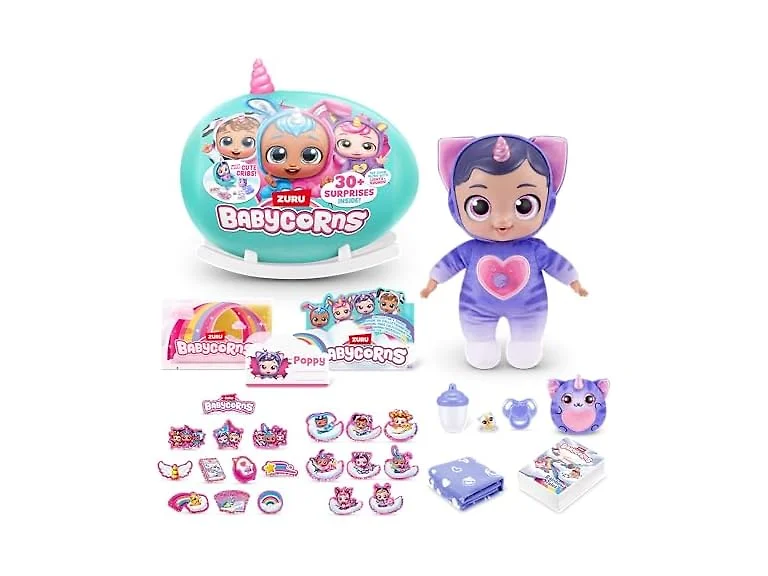 Babycorns Interactive Baby Doll Series 1 Large (Kitten)