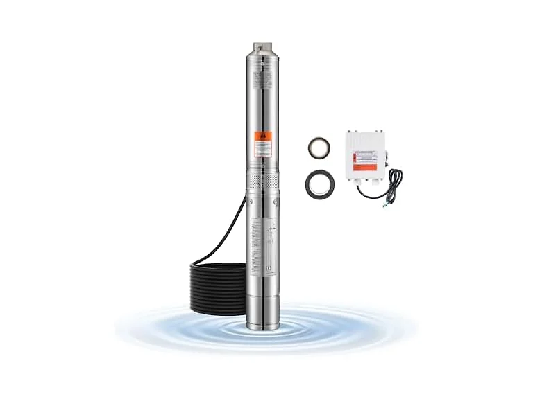 VEVOR Deep Well Submersible Pump, 1 HP